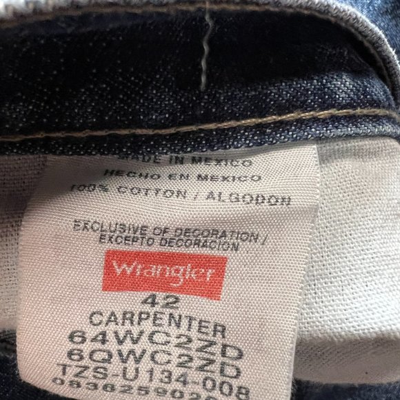 📌Wrangler Mens Five Star Carpenter Shorts - Picture 12 of 13